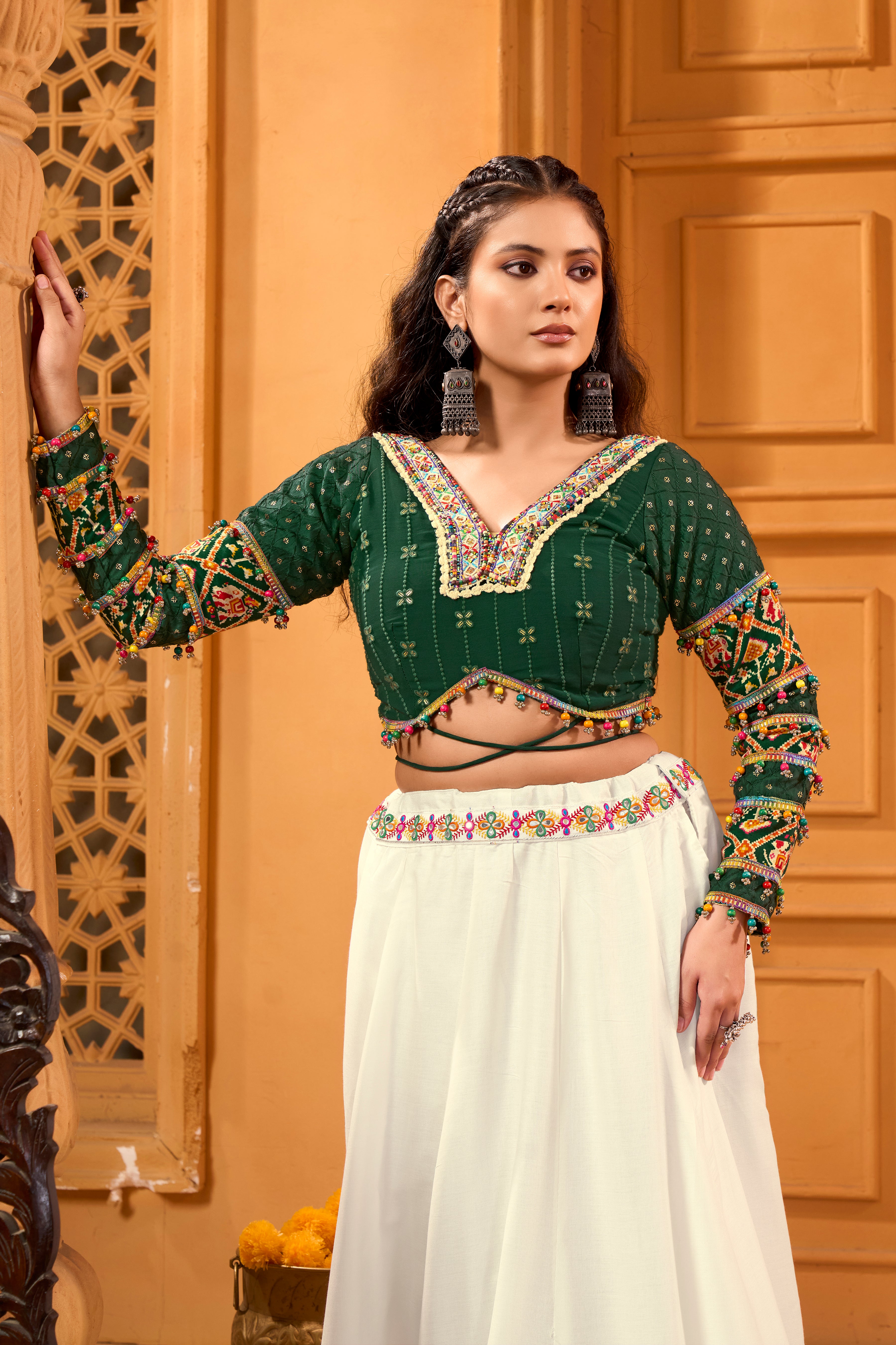 Harini Embroidered Lehenga Choli for Navratri