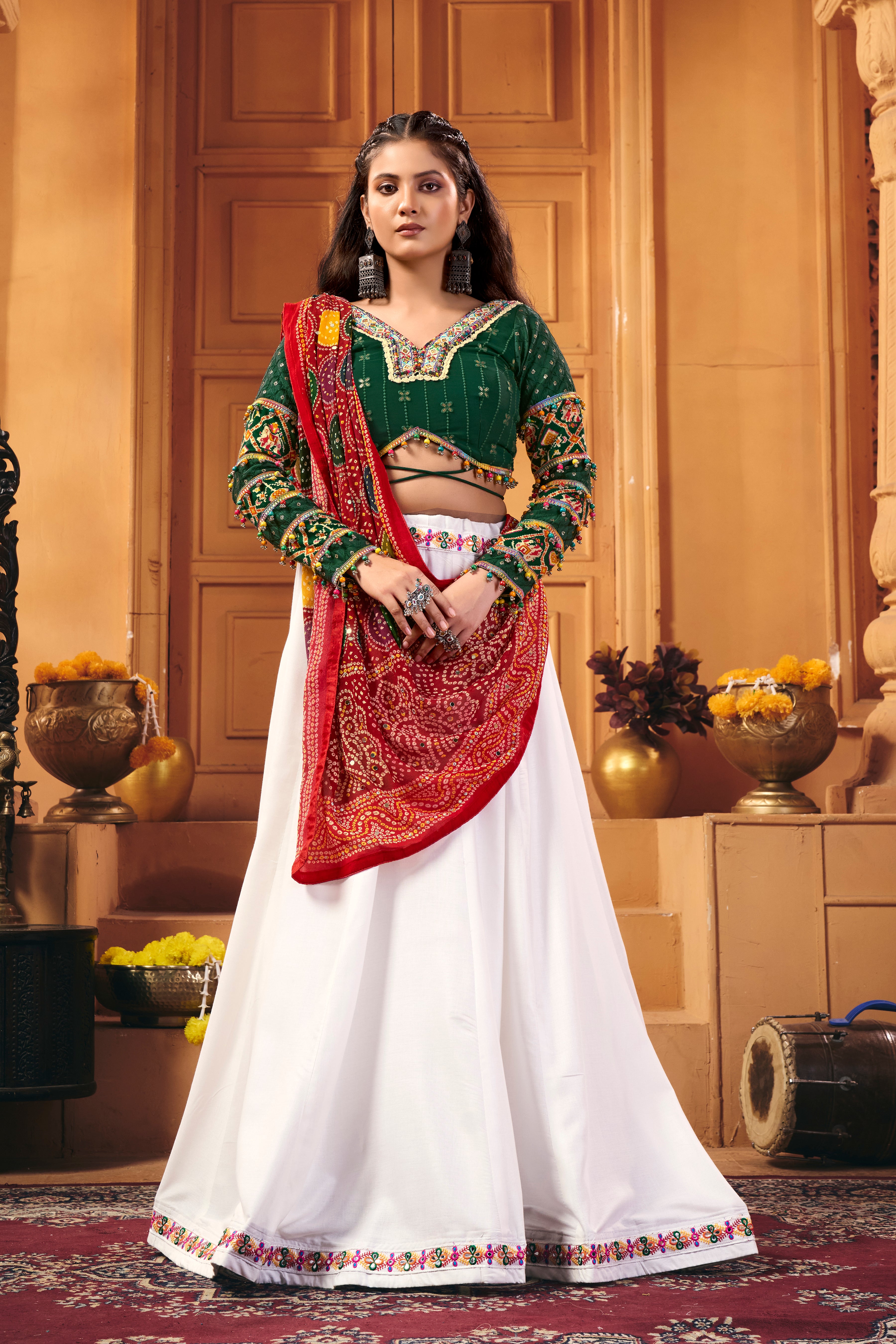 Harini Embroidered Lehenga Choli for Navratri
