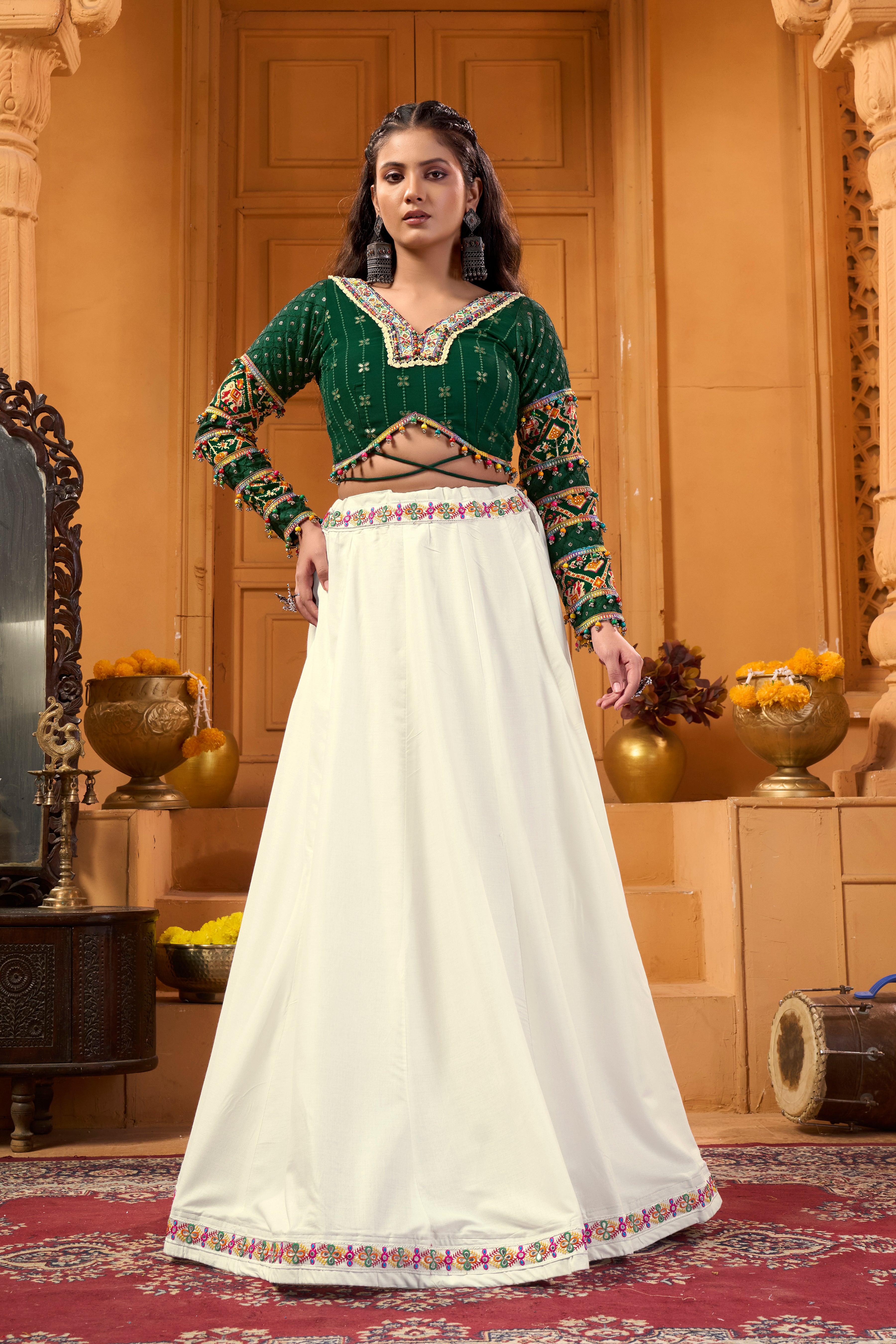 Harini Embroidered Lehenga Choli for Navratri