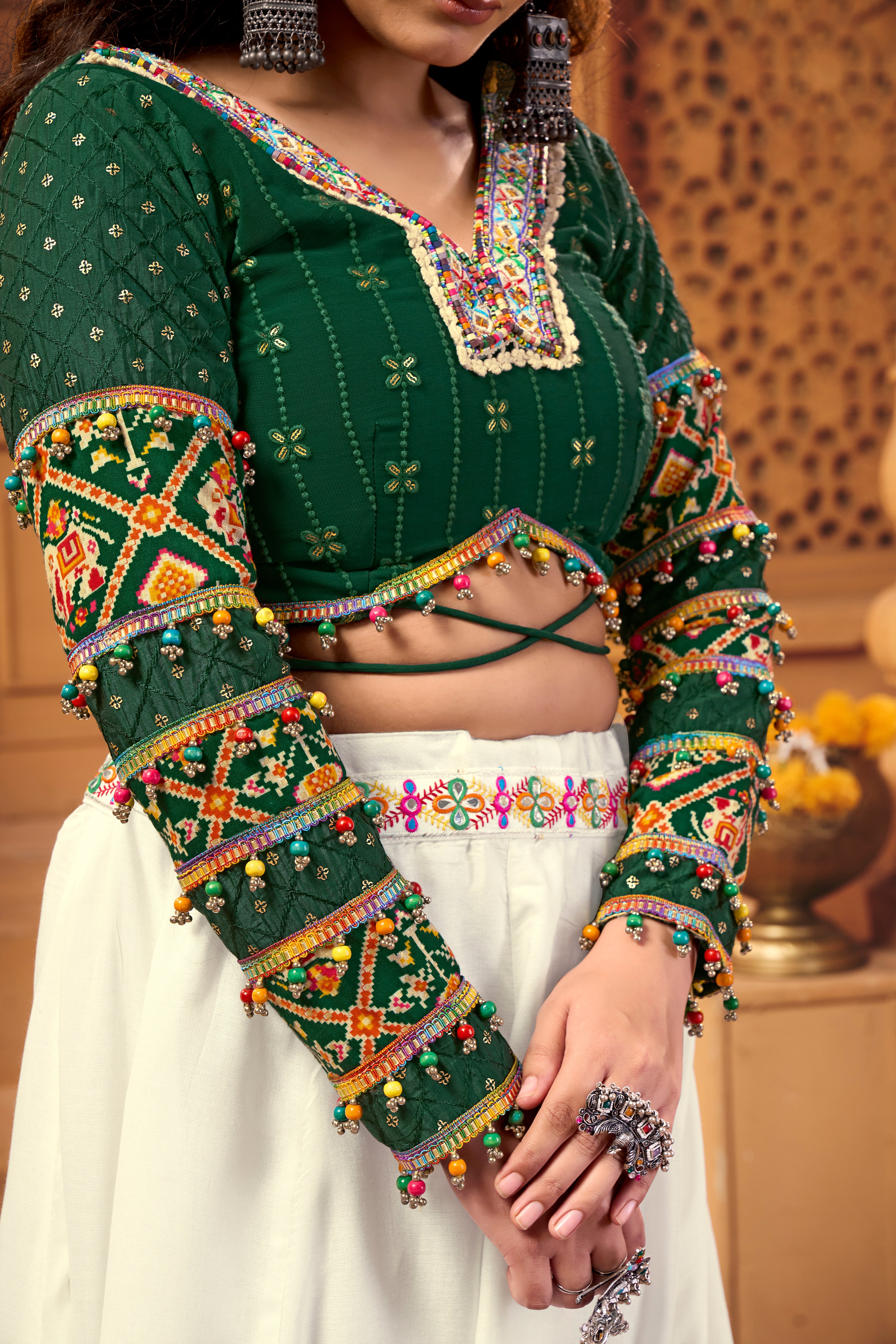 Harini Embroidered Lehenga Choli for Navratri