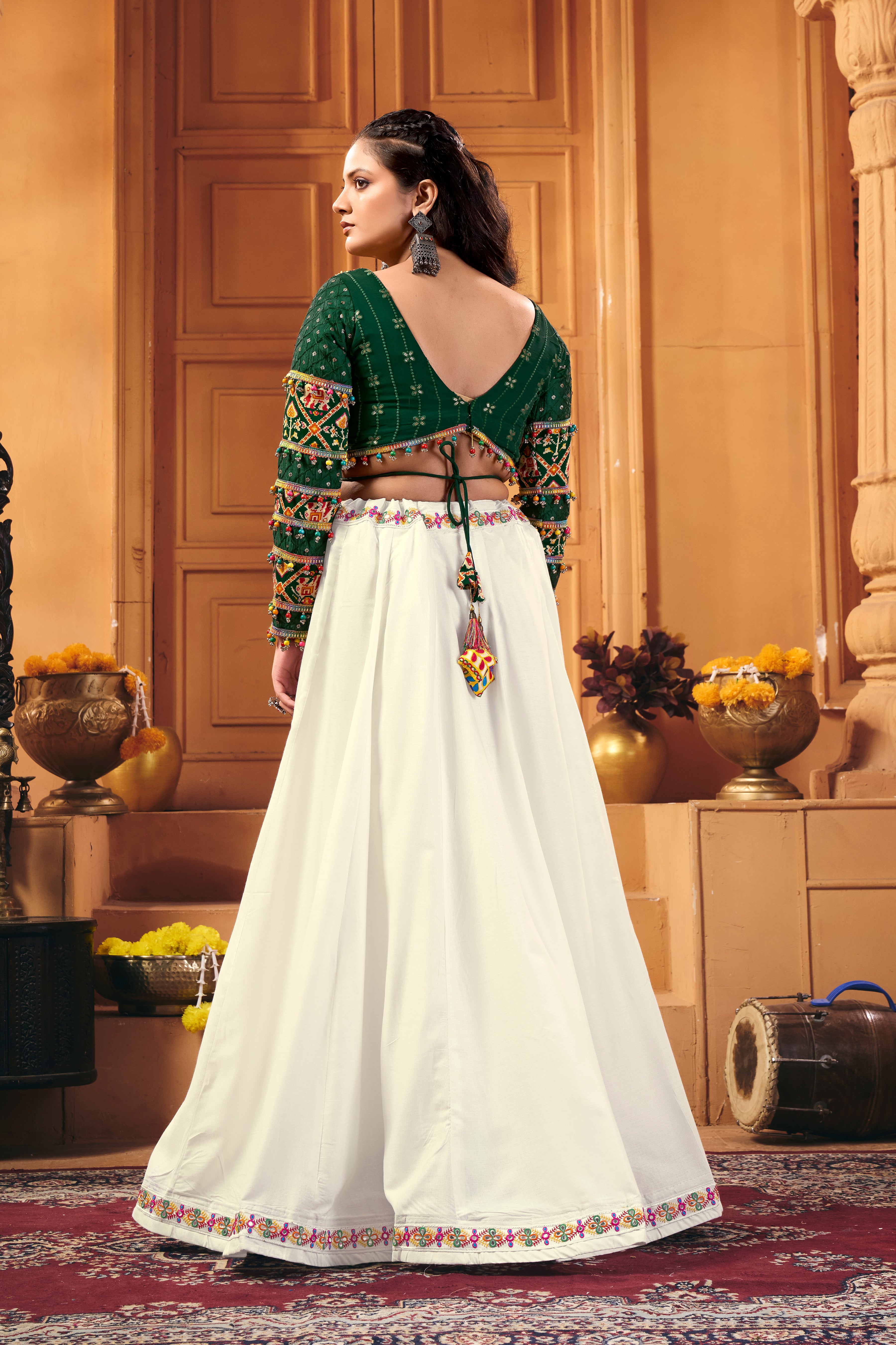 Harini Embroidered Lehenga Choli for Navratri