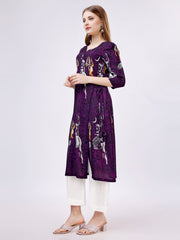 Black Kurta Pant Set - Pure Muslin