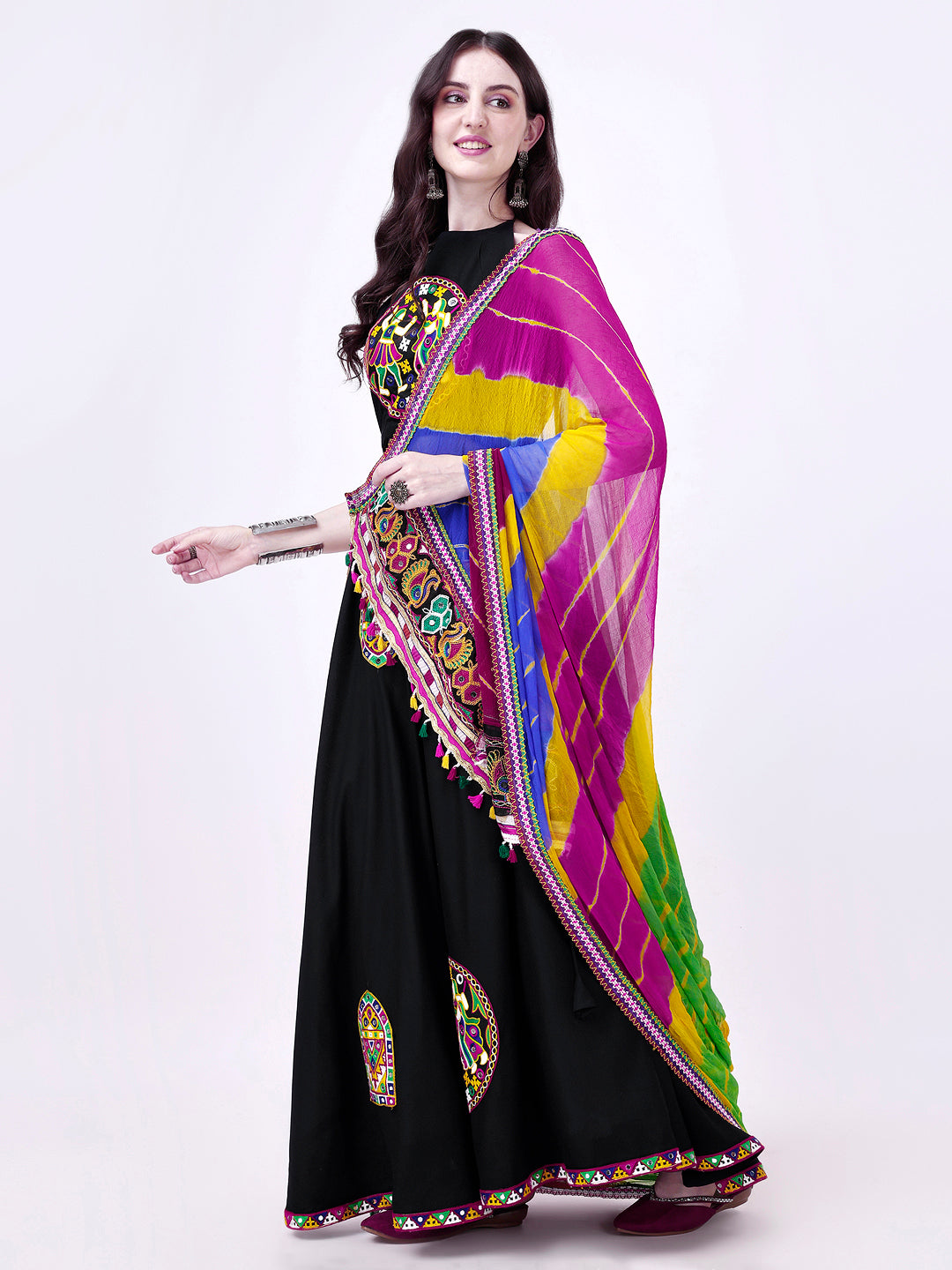 Black Designer Chaniya Choli for Navratri