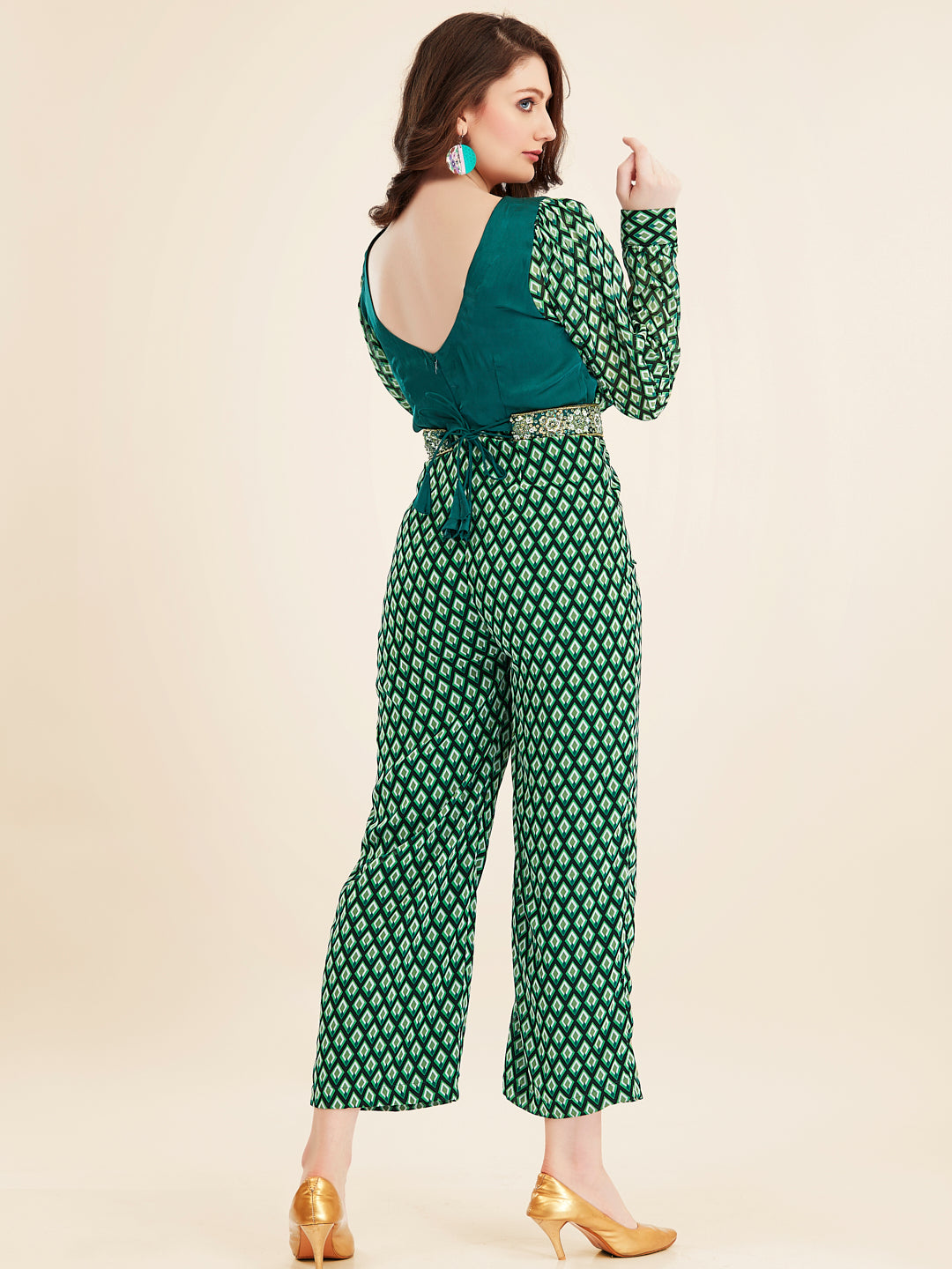 Green Jumpsuit