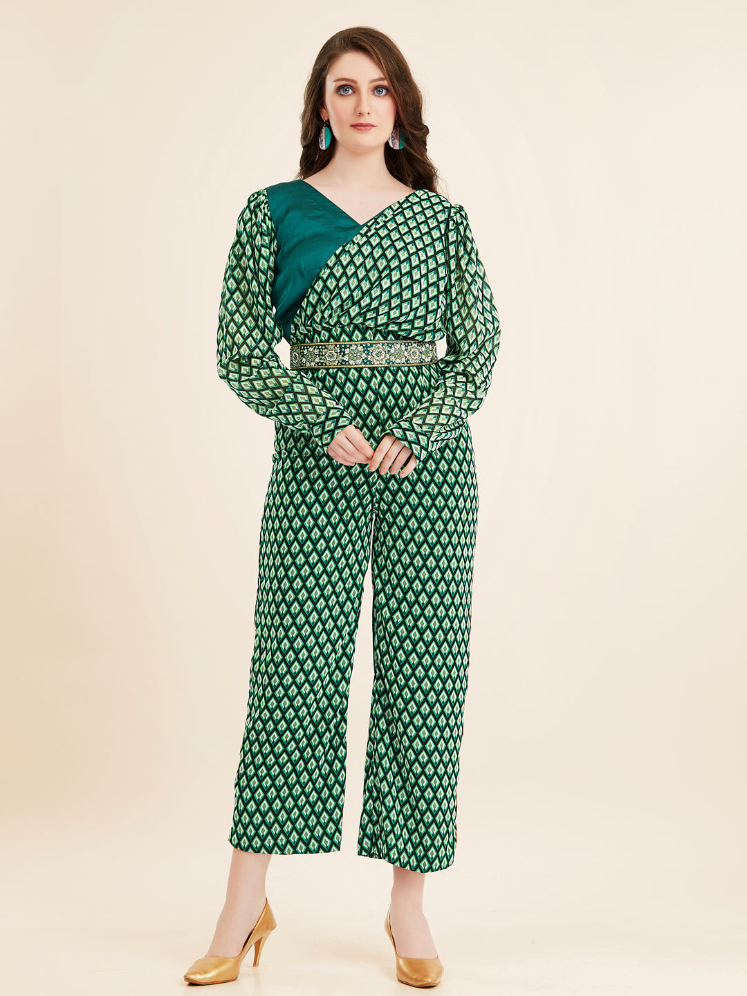 Green Jumpsuit