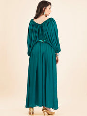 Bottle Green Gown