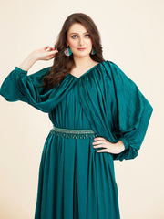 Bottle Green Gown