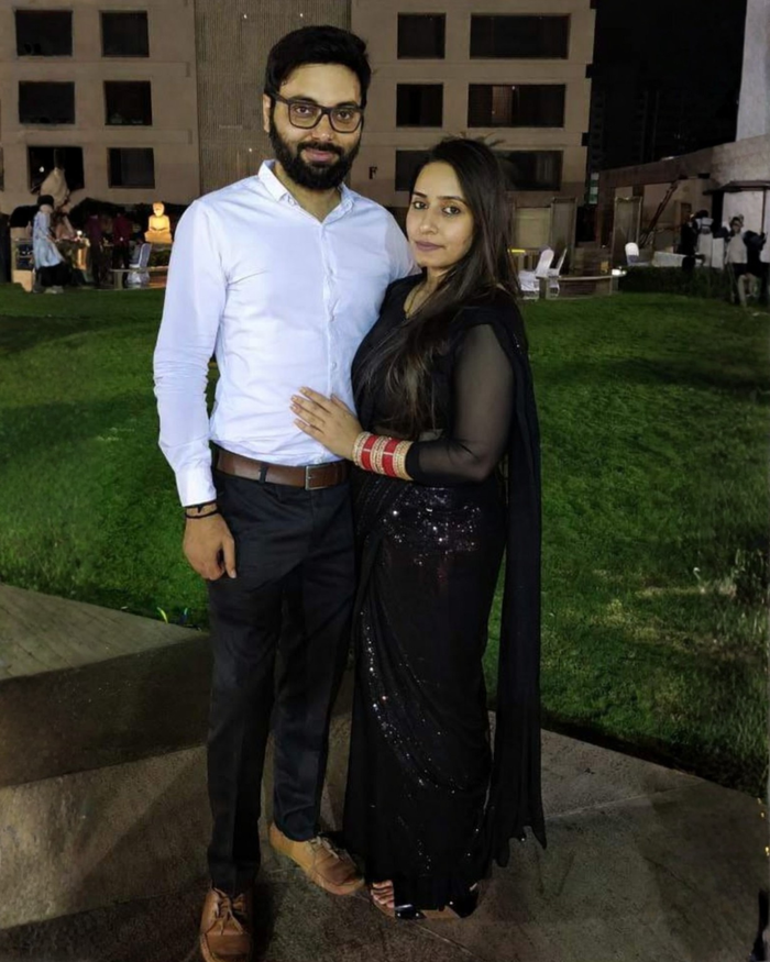 Styled by Clients – Midnight Noir Sequin Saree