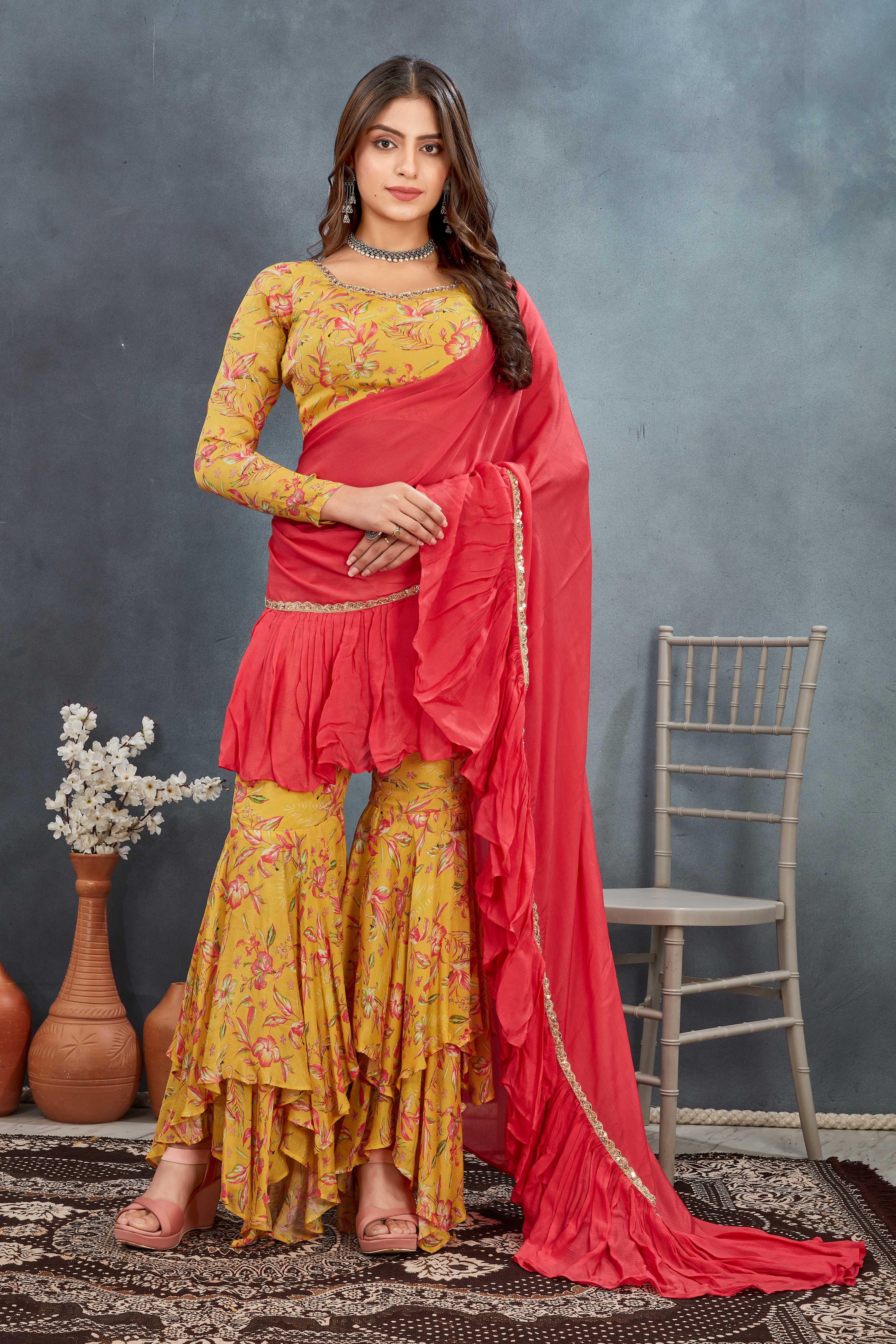 3 Piece Yellow Co-ord Set