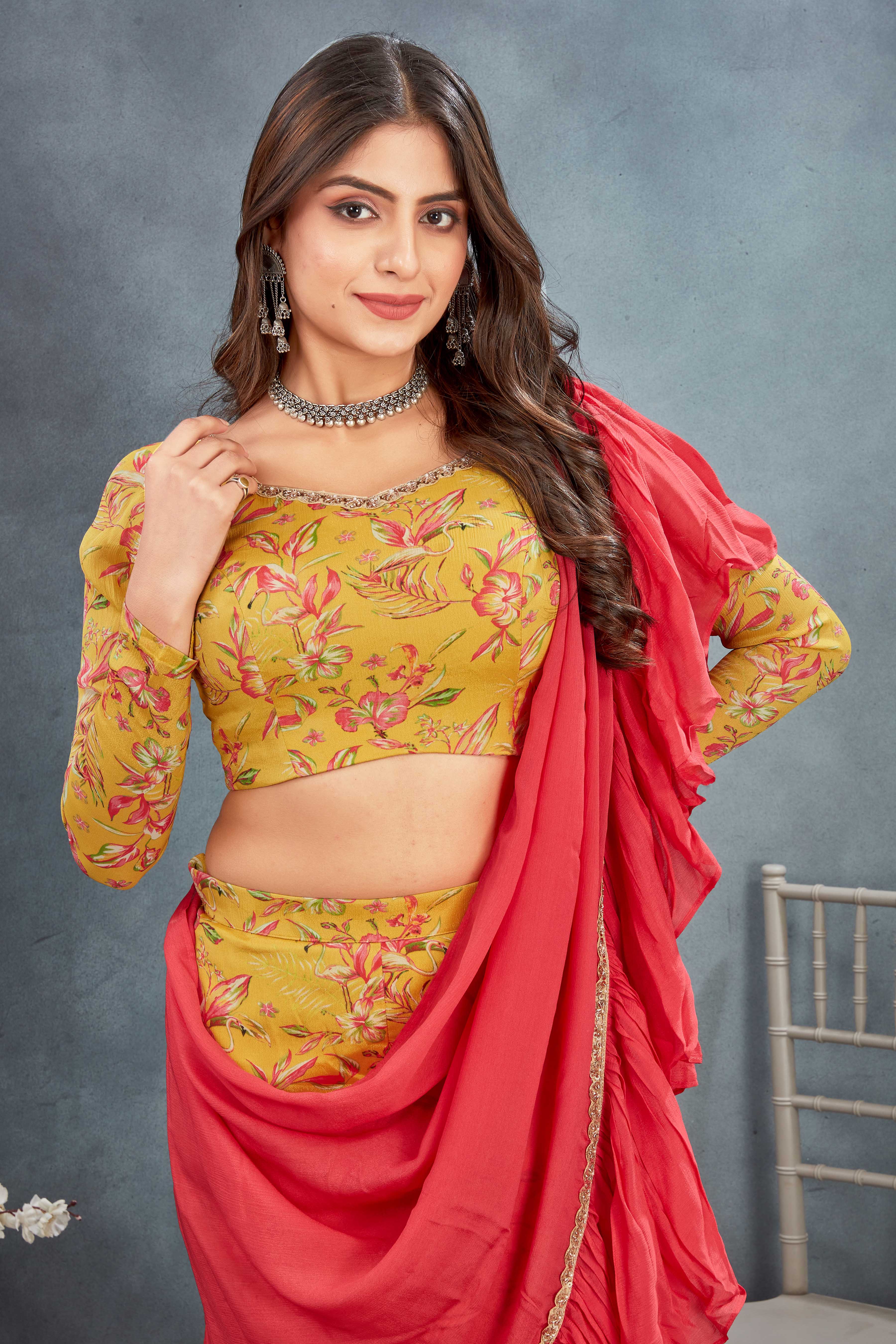 3 Piece Yellow Co-ord Set