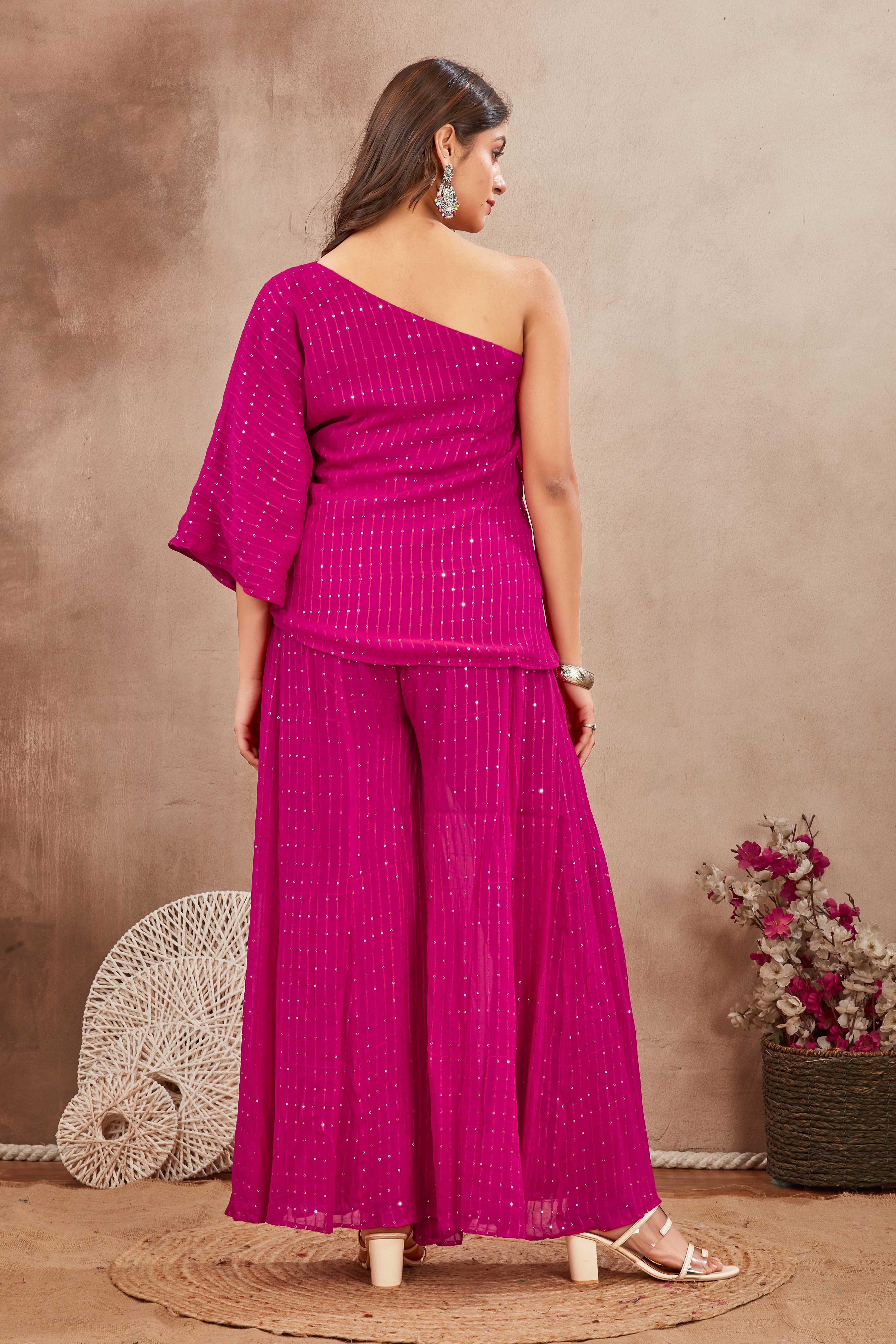 Fuchsia Pink Co-ord Set