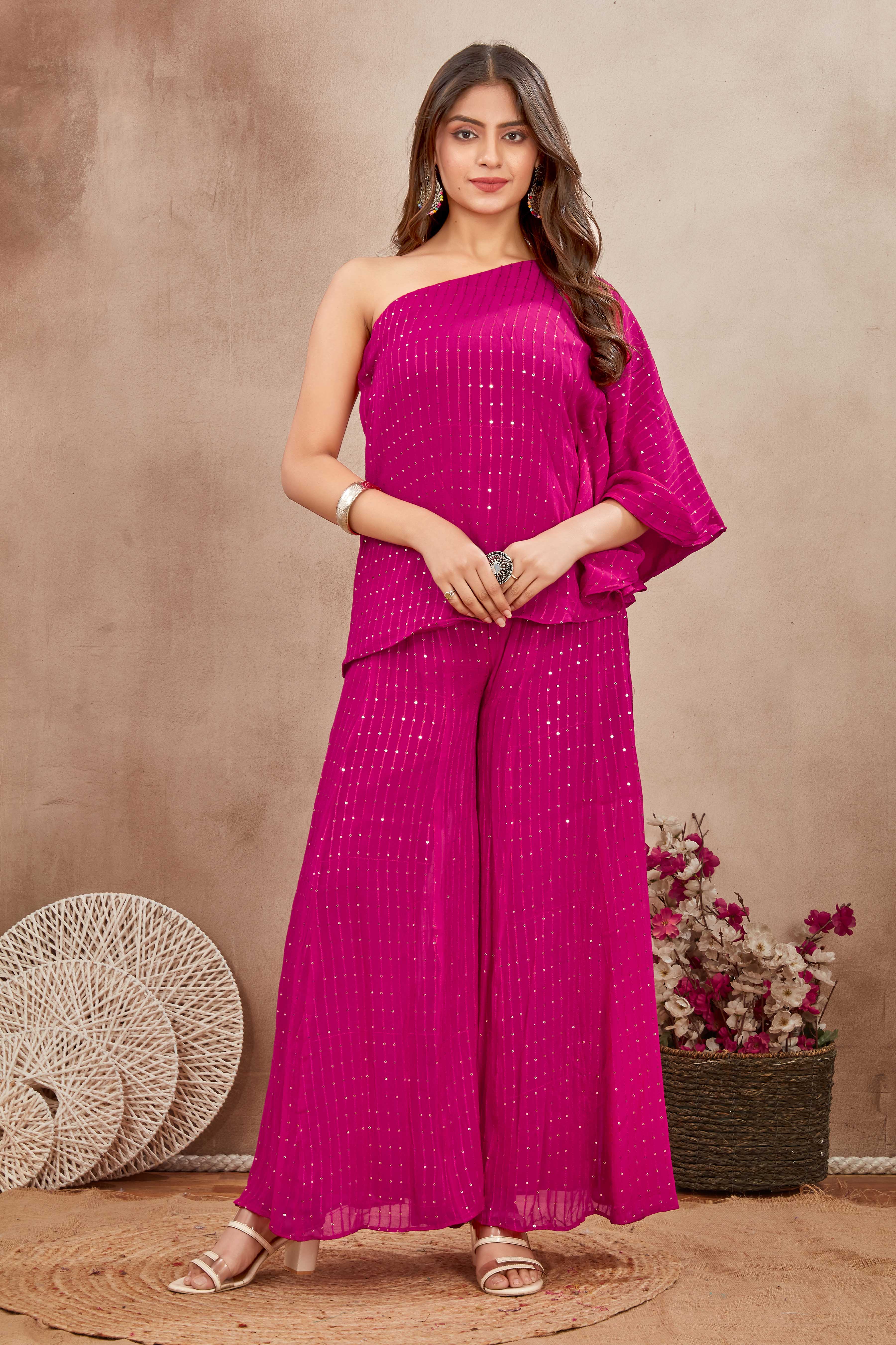 Fuchsia Pink Co-ord Set