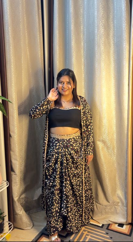 Styled by Clients – 3 Piece Black Co-ord Set